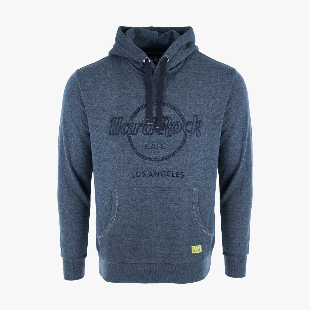 Adult Fit Raised Embroidered Logo Hoodie in Denim Blue | Online